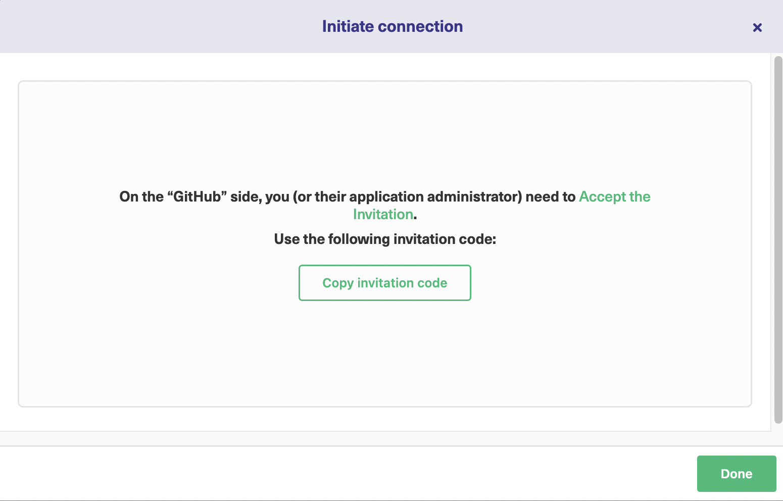 jira GitHub sync invitation code 