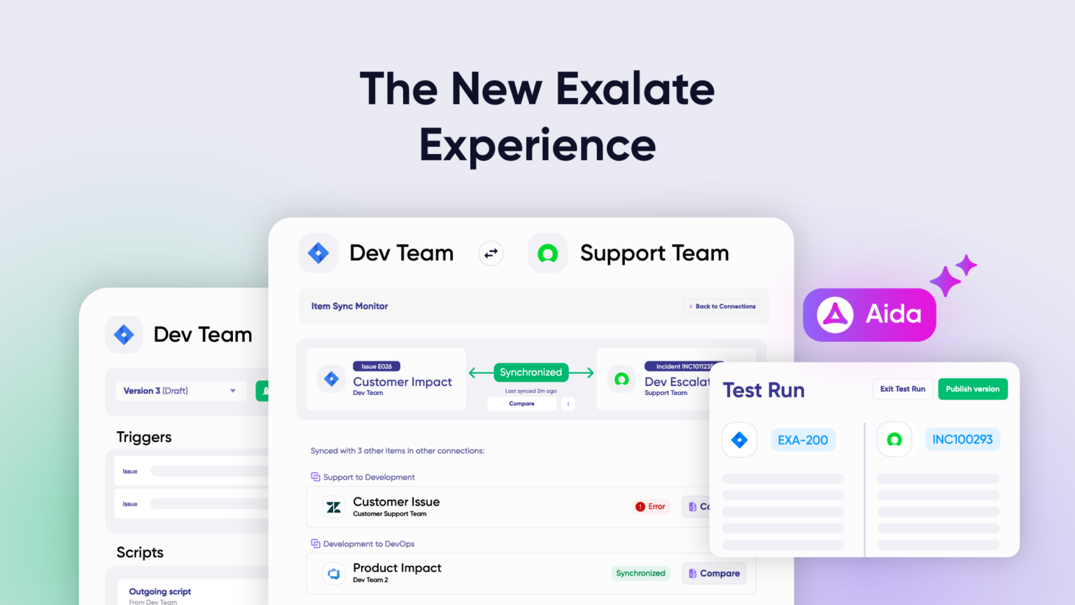 New Exalate Experience